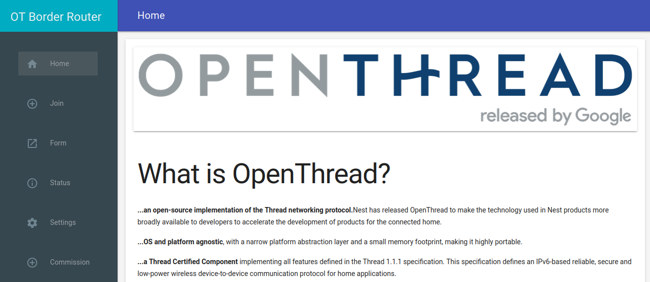 OpenThread Border Router with Docker