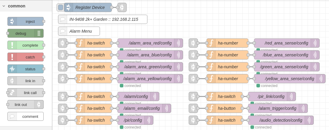 MQTT Auto-Discovery - Use Node-RED to register Smarthome Devices