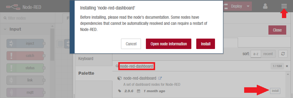 node-red-dashboard