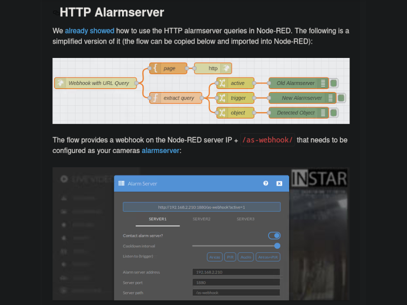 HTTP/S Event Notification | Smarthome Webhooks as Alarmserver