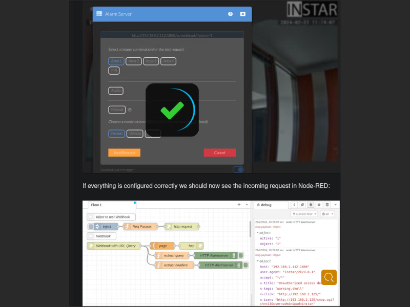 Portfolio Details - HTTP/S Event Notification | Smarthome Webhooks as Alarmserver