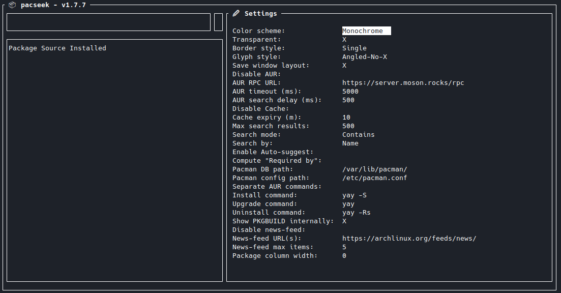 Install Packages in Arch Linux