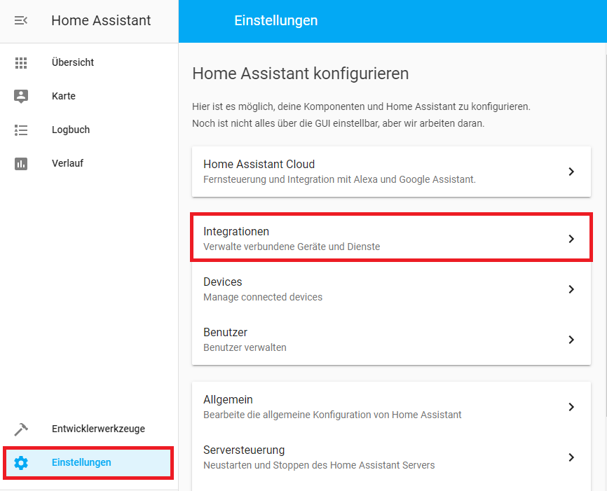 Home Assistant with your INSTAR IP Camera