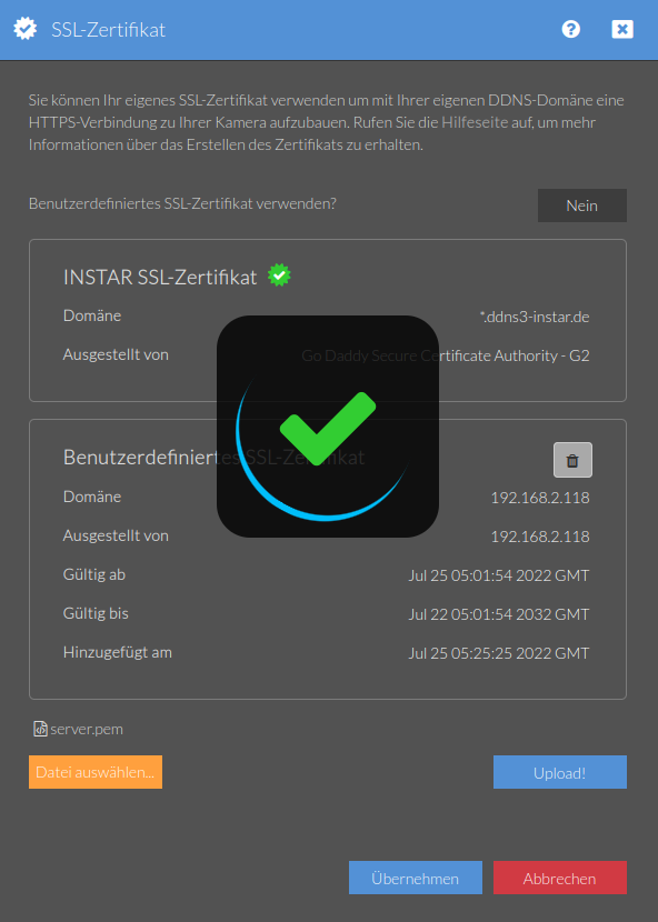 INSTAR MQTT API Python