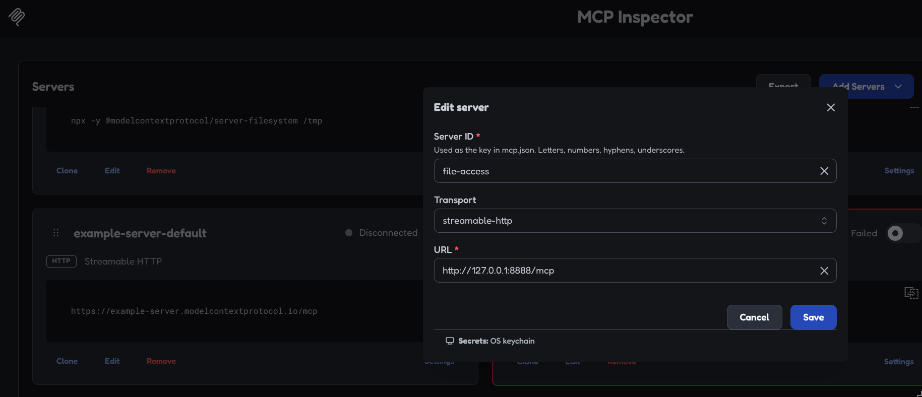 MCP Inspector