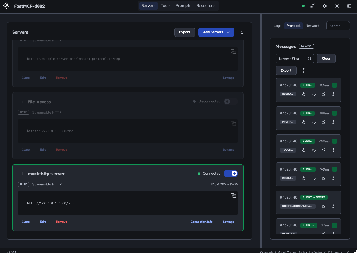 Testing the Server with MCP Inspector