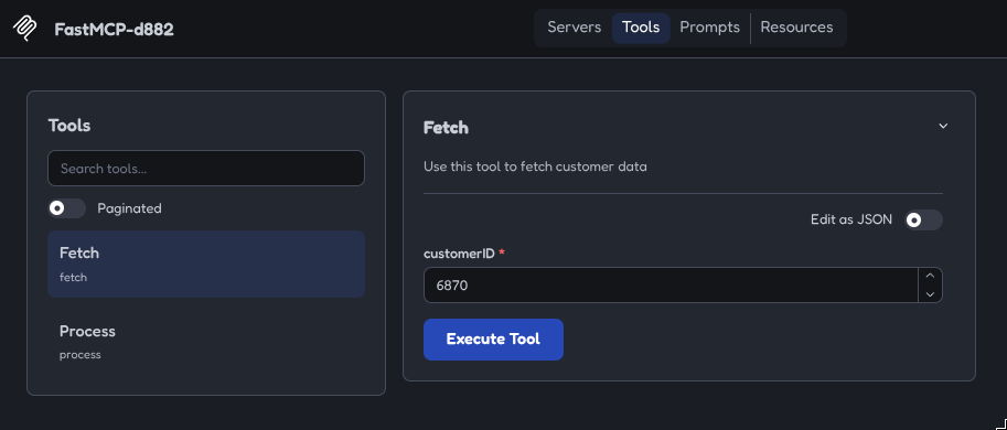 Testing the Server with MCP Inspector