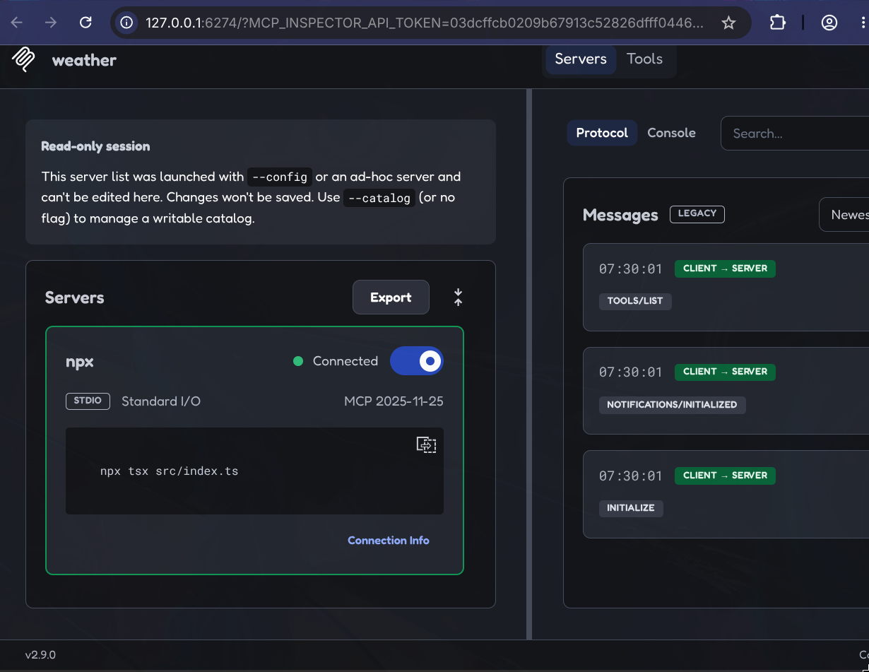 MCP Weather API