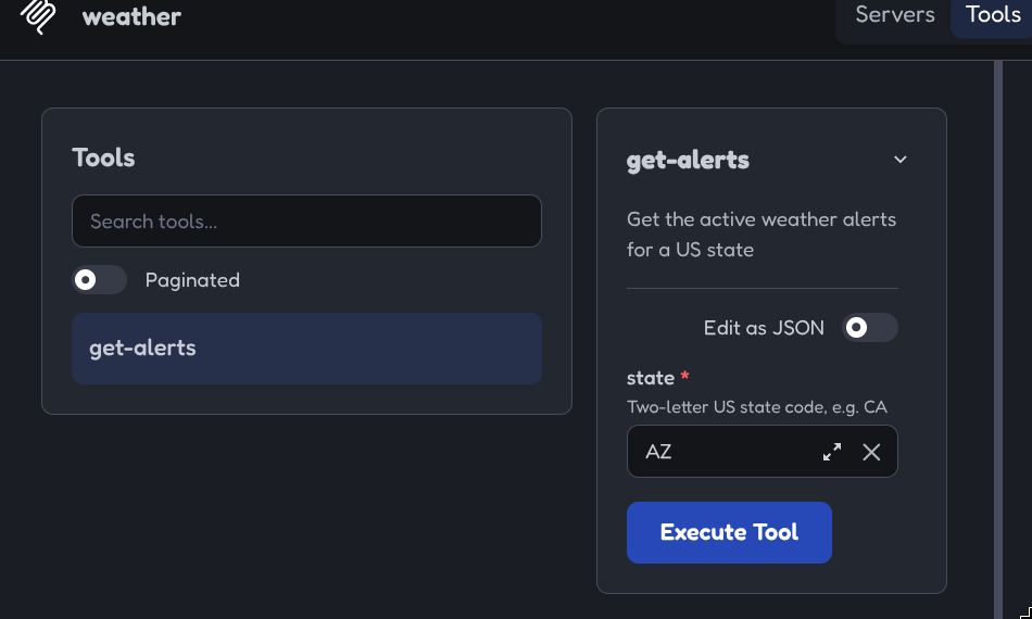 MCP Weather API