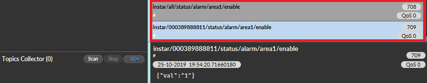 INSTAR MQTT Broker and MQTT.fx