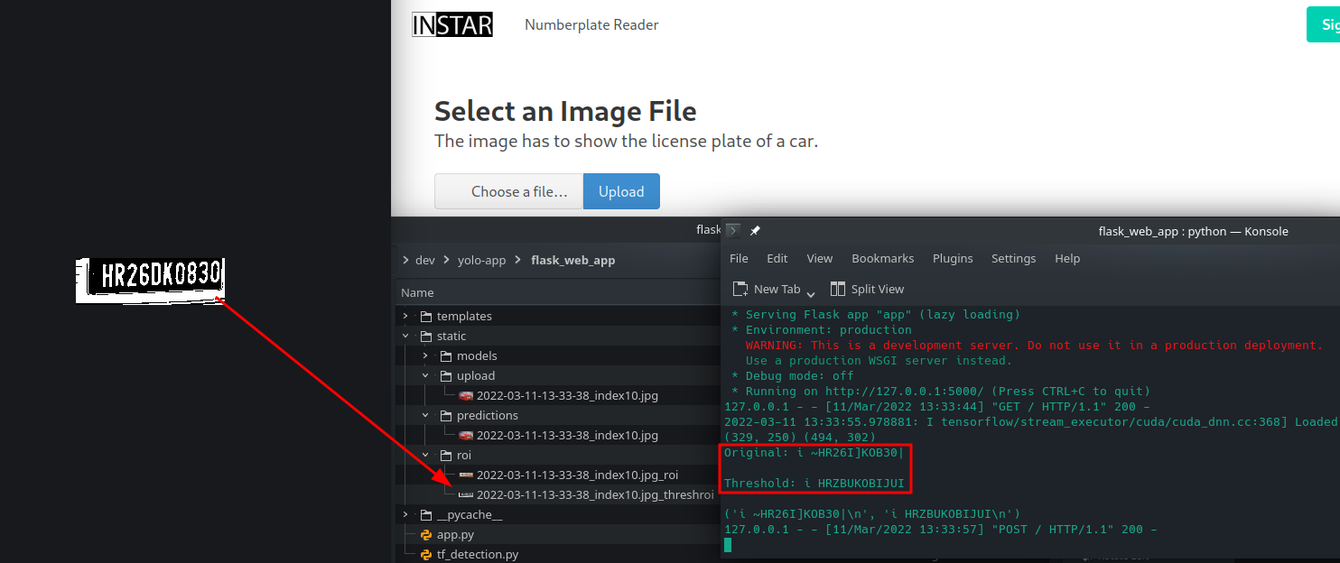 Plate Detection Flask App