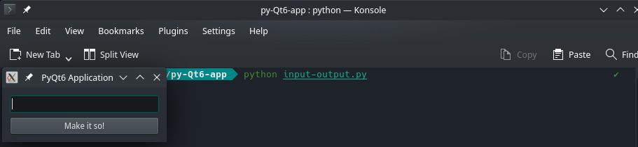 Python - PyQt Desktop App