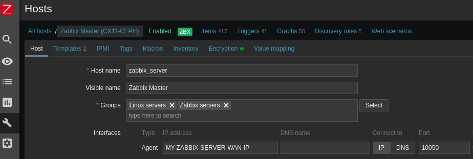 Zabbix v6 Docker-Compose Setup
