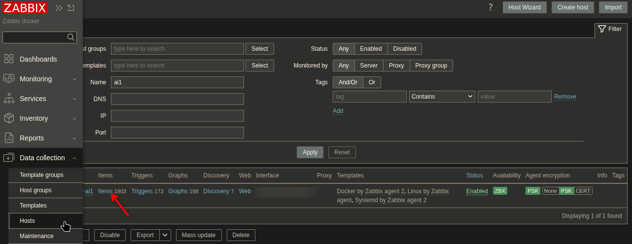 Zabbix v7 HTTP Health Check