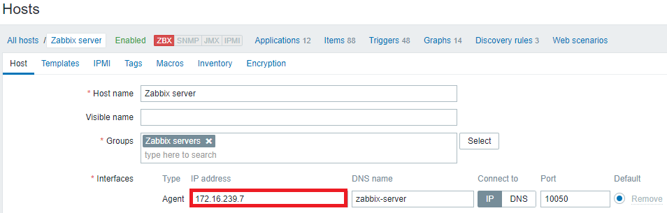 Zabbix Installation with Docker