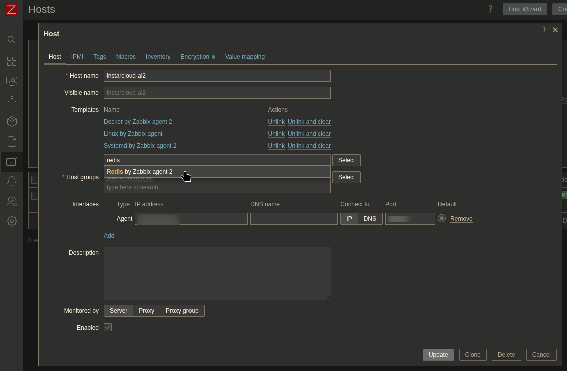 Zabbix v7 Redis Plugin