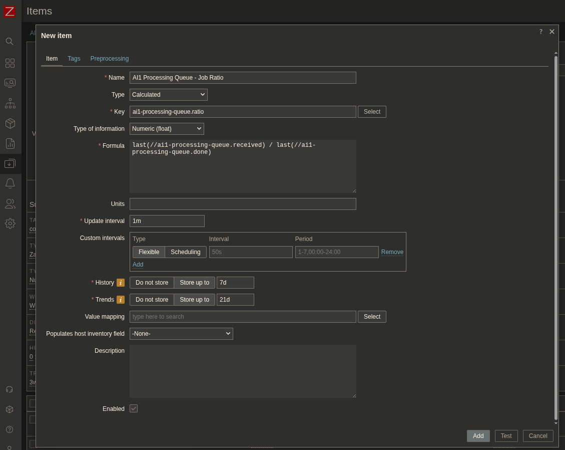 Zabbix v7 Redis Template