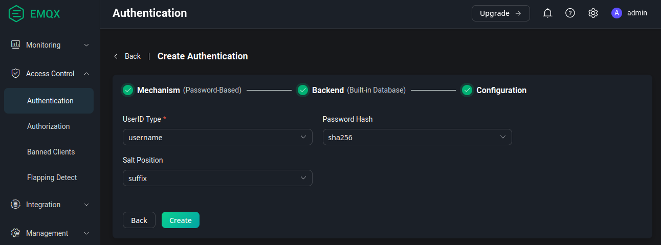 EMQX MQTT Broker with Docker