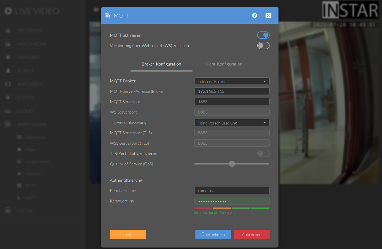 EMQX MQTT Broker with Docker