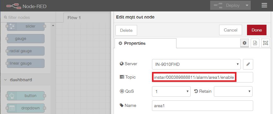 ioBroker with your INSTAR IP Camera