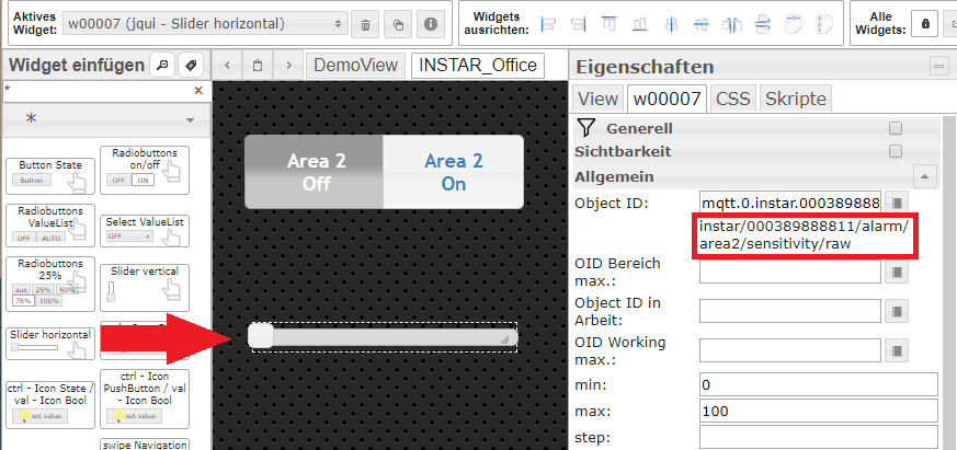 ioBroker with your INSTAR IP Camera