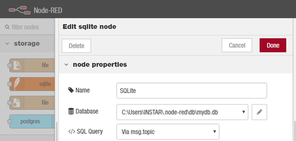 node sqlite tutorial