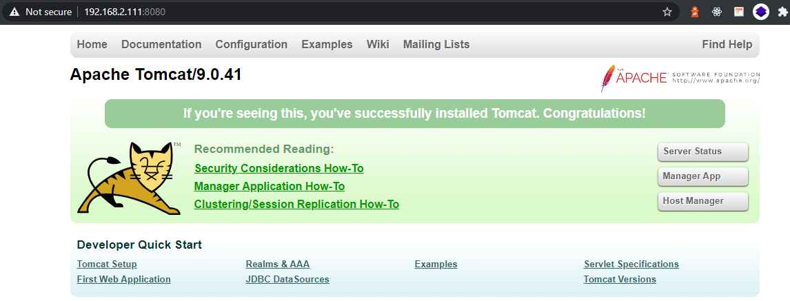 Install Tomcat 9 On Ubuntu 20 04 Mike Polinowski